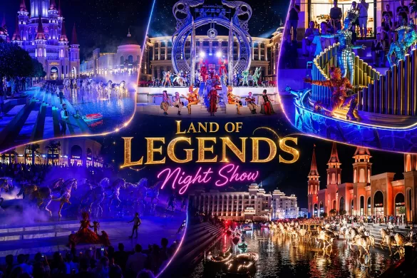 The Land of Legends Night Shows by Ahlan Antalya
