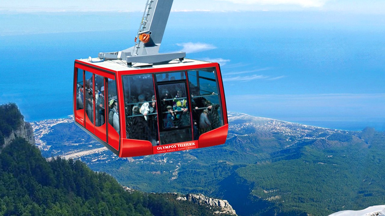 Olympus cable car