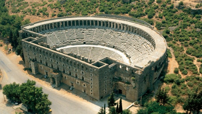 Roman amphitheater of Aspendos