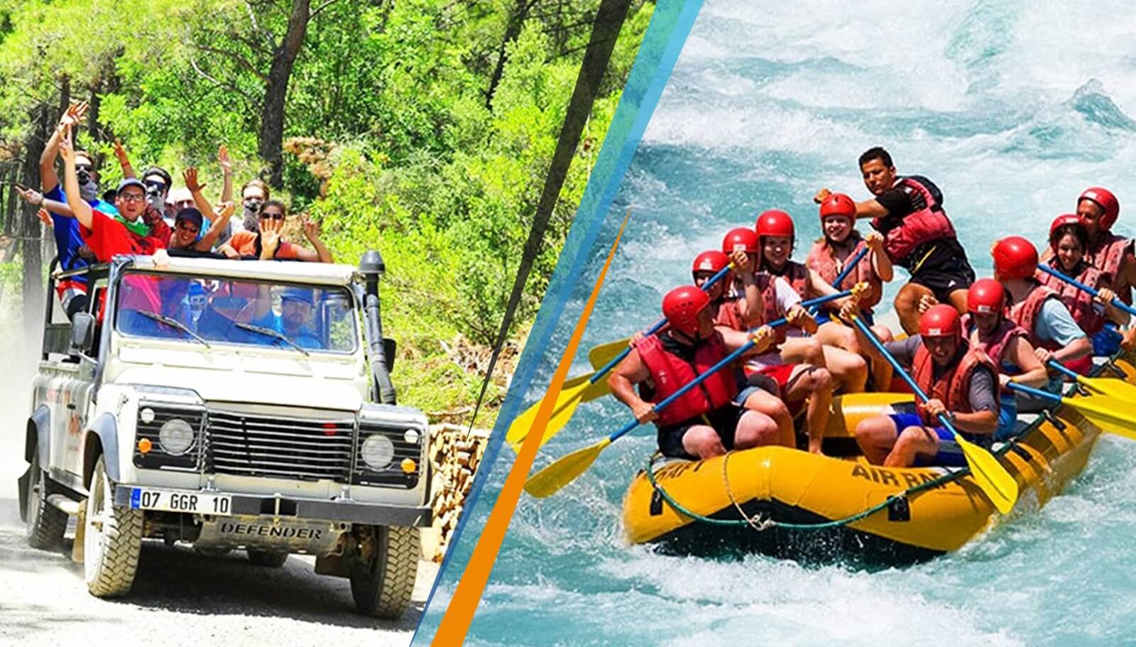 Kayaking and jeep safari trip